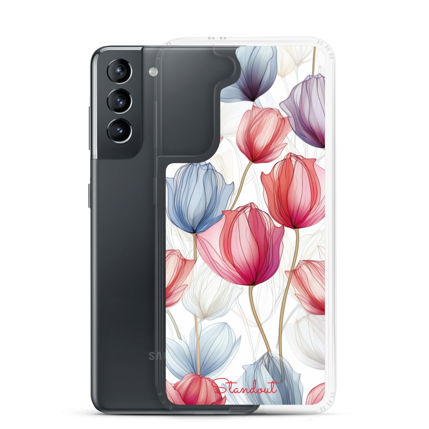 Flowers Tulip Clear Case for Samsung® CCS034