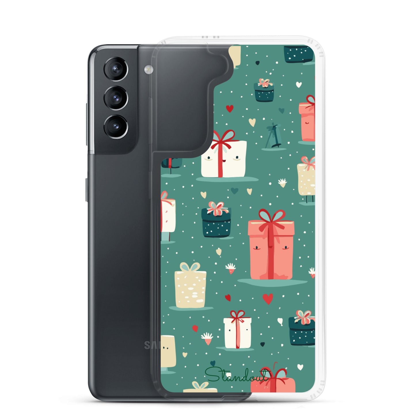 Christmas Spirit Clear Case for Samsung® CCS049