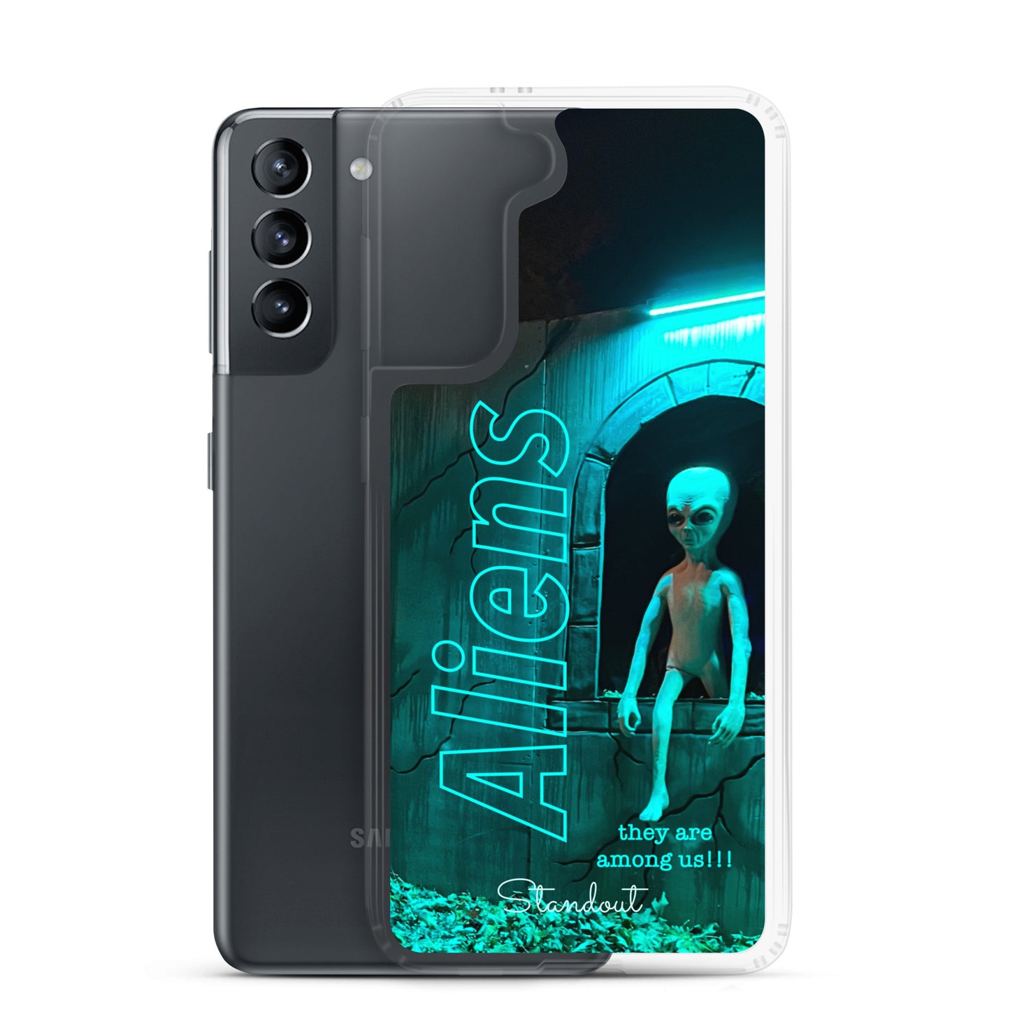 Aliens Clear Case for Samsung® CCS095