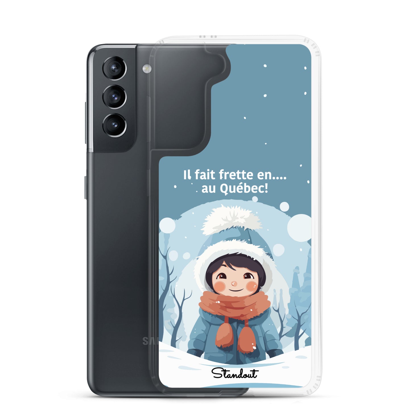 Hiver Québec Clear Case for Samsung®