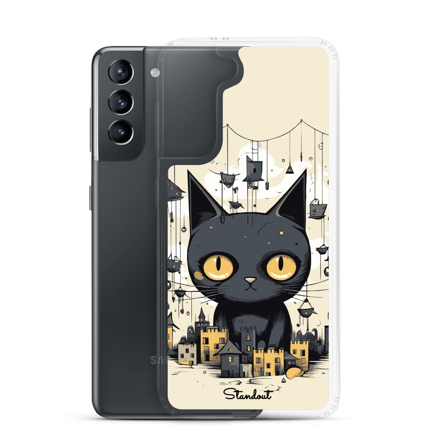 Mystic Cat Clear Case for Samsung®