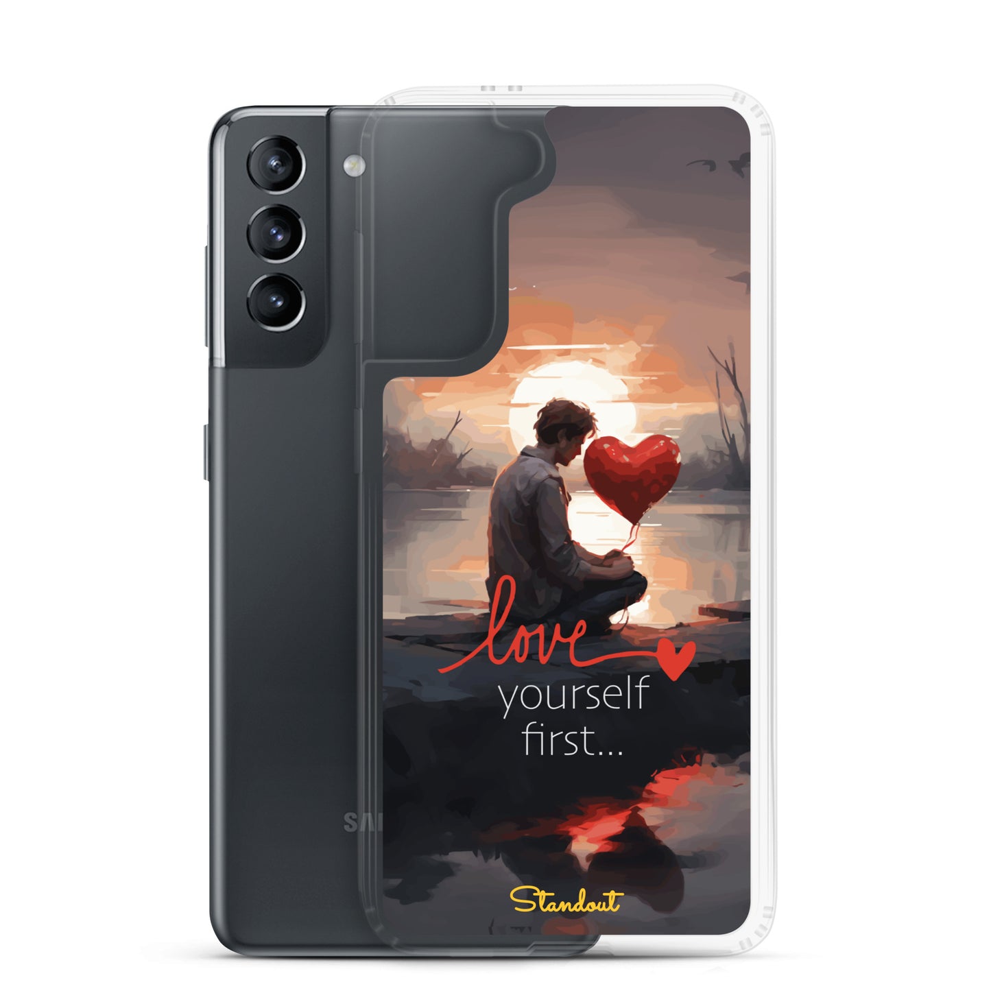 Love yourself Clear Case for Samsung®