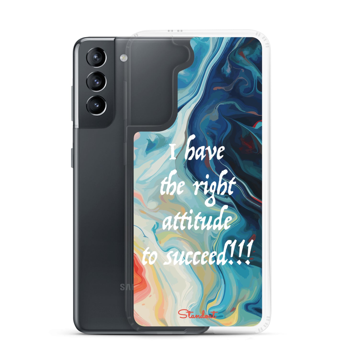 The right attitude Clear Case for Samsung®