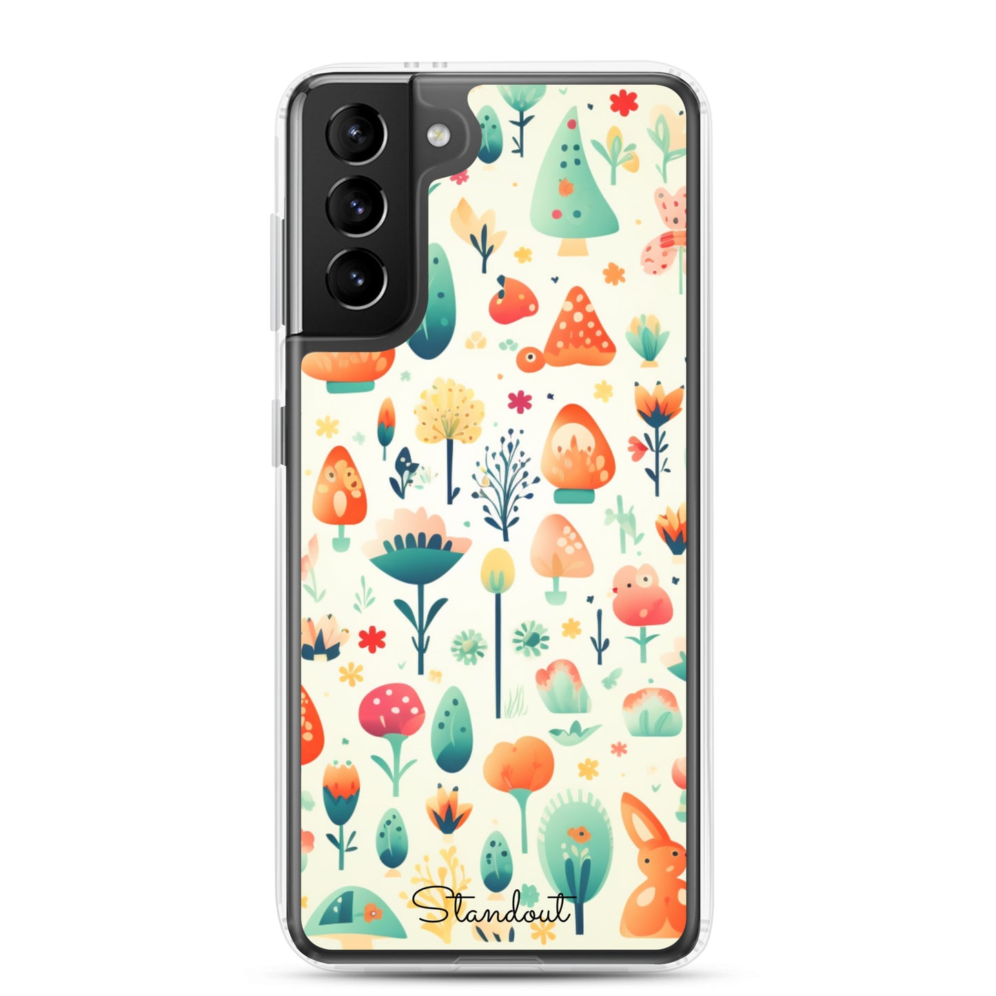 Cute Patterns Clear Case for Samsung® CCS016