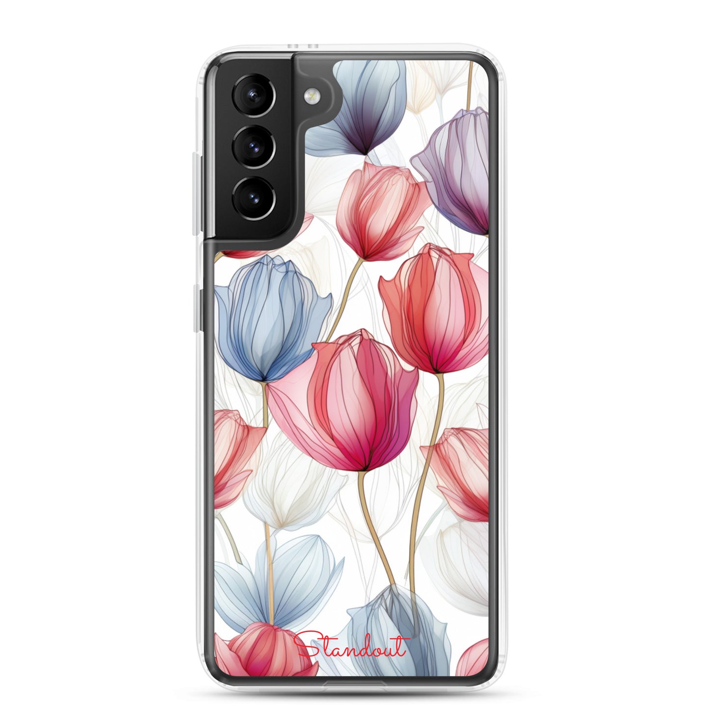 Flowers Tulip Clear Case for Samsung® CCS034