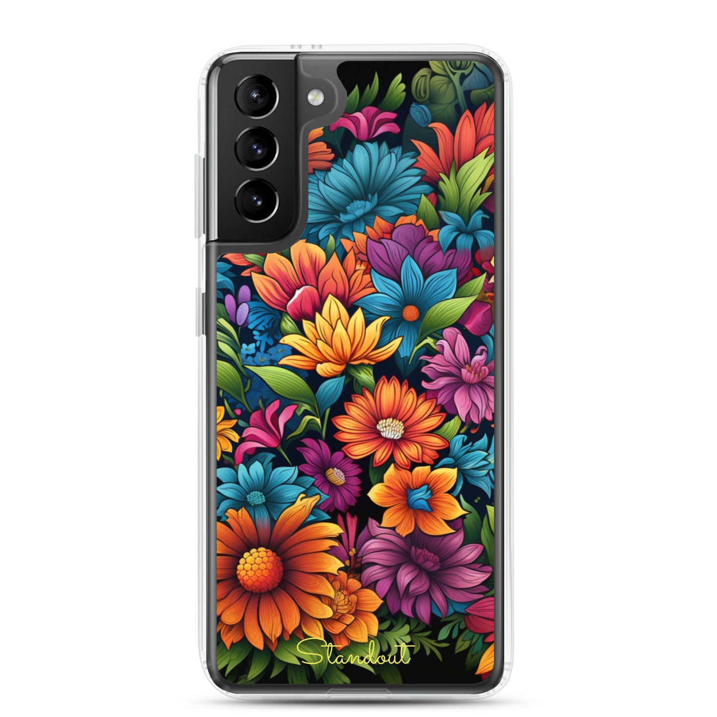 Flowers Multiple Clear Case for Samsung® CCS040