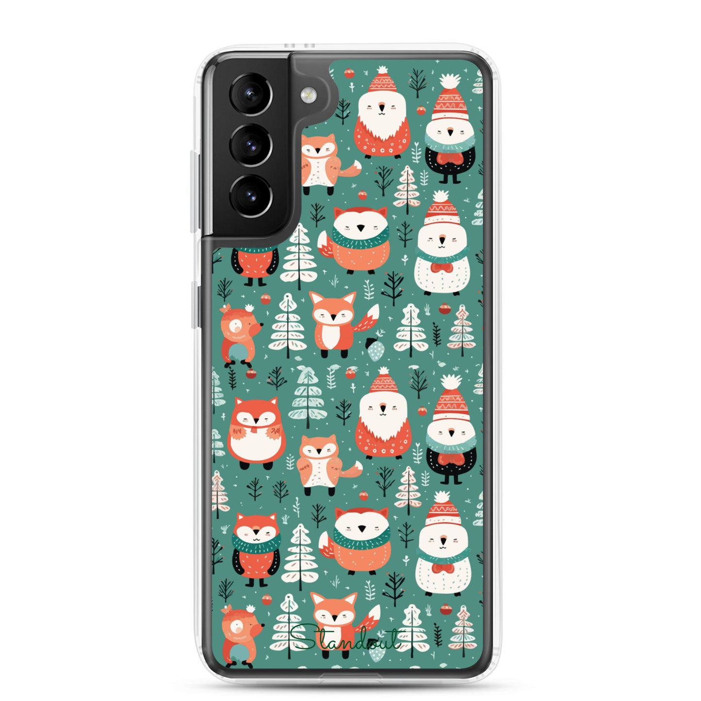 Christmas Spirit Clear Case for Samsung® CCS043