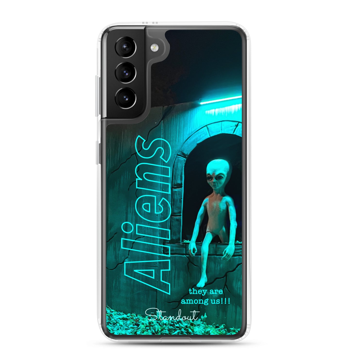 Aliens Clear Case for Samsung® CCS095