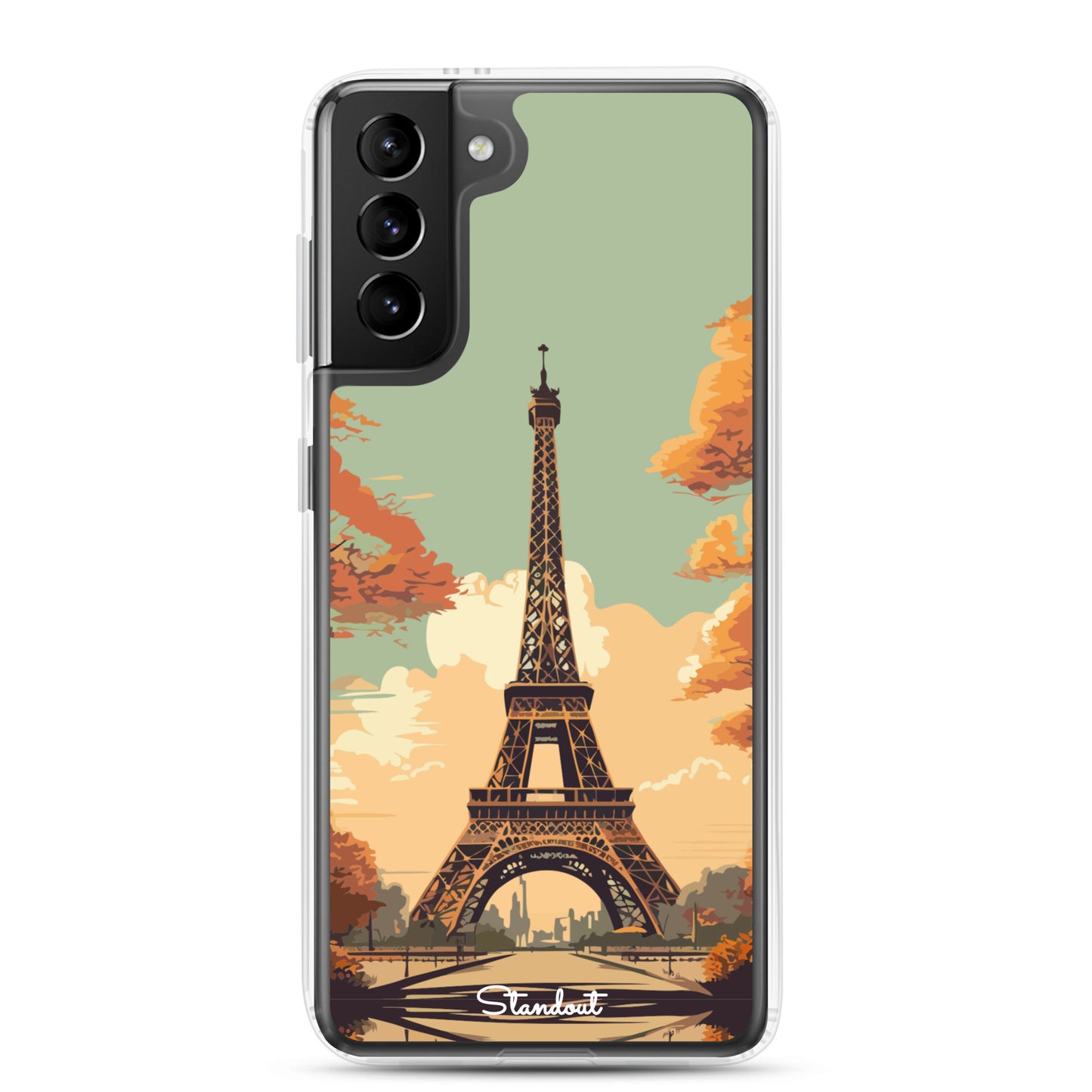 Eiffel Tower Clear Case for Samsung®