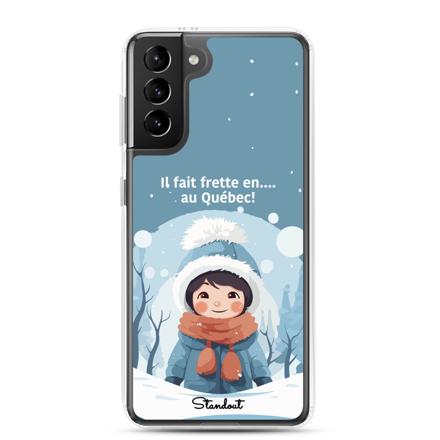 Hiver Québec Clear Case for Samsung®