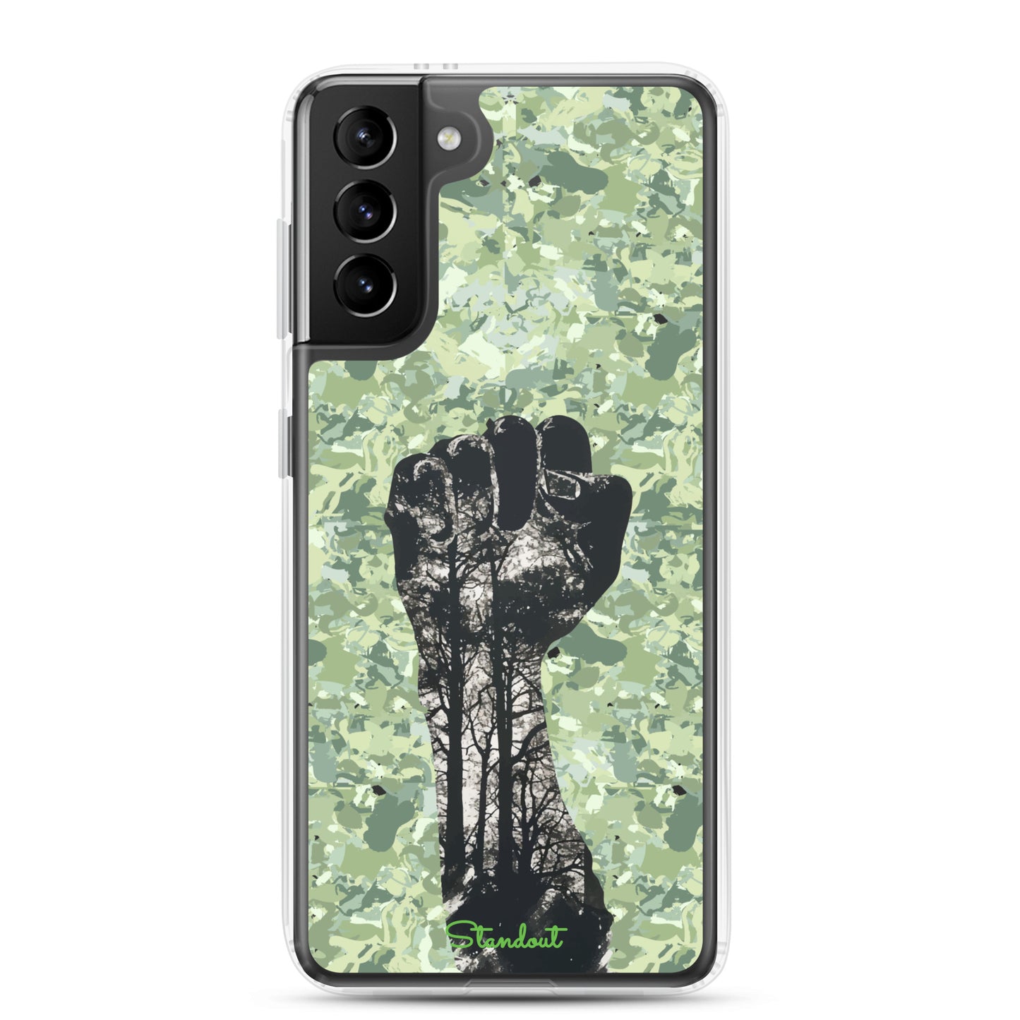 Stand up for your right Clear Case for Samsung®