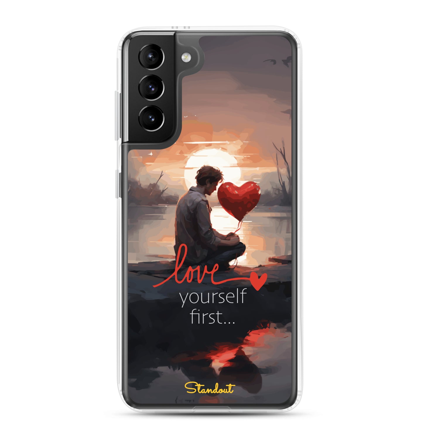 Love yourself Clear Case for Samsung®