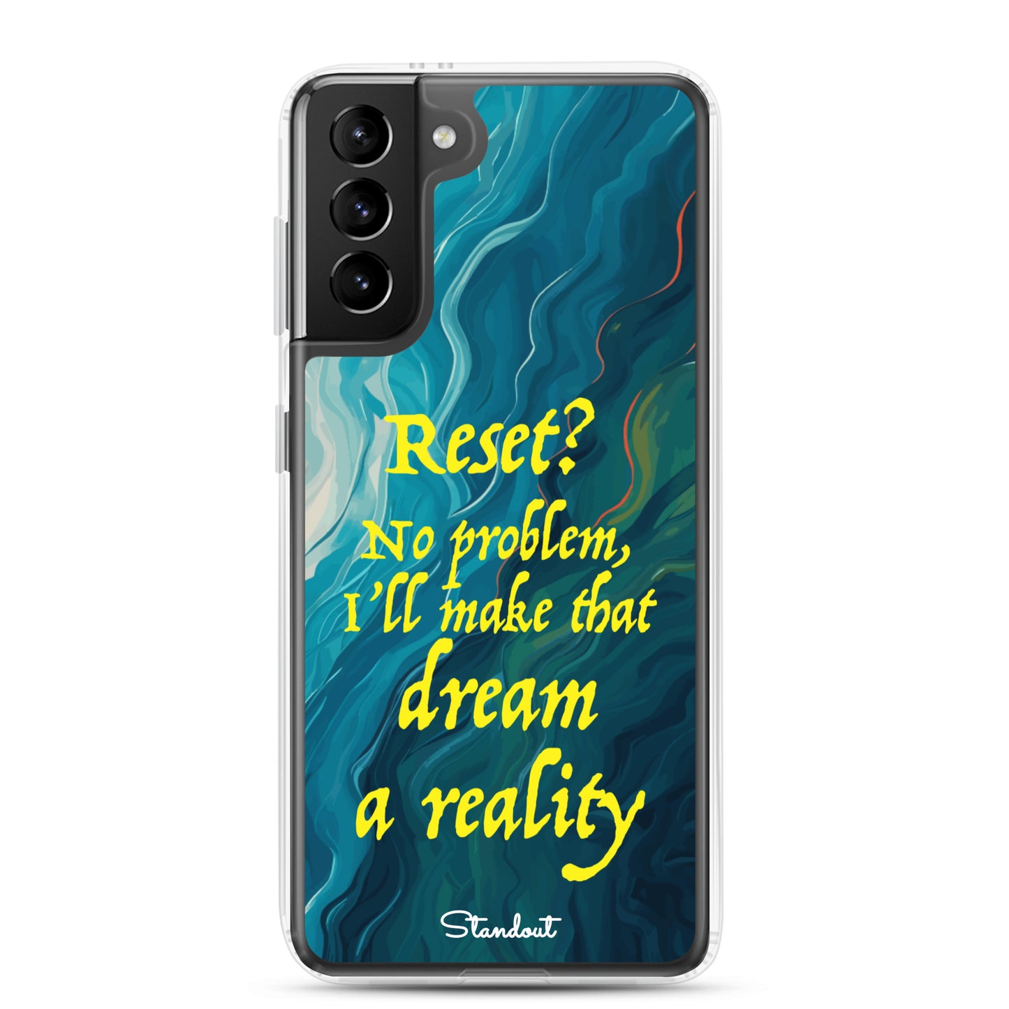 Reset in Life Clear Case for Samsung®