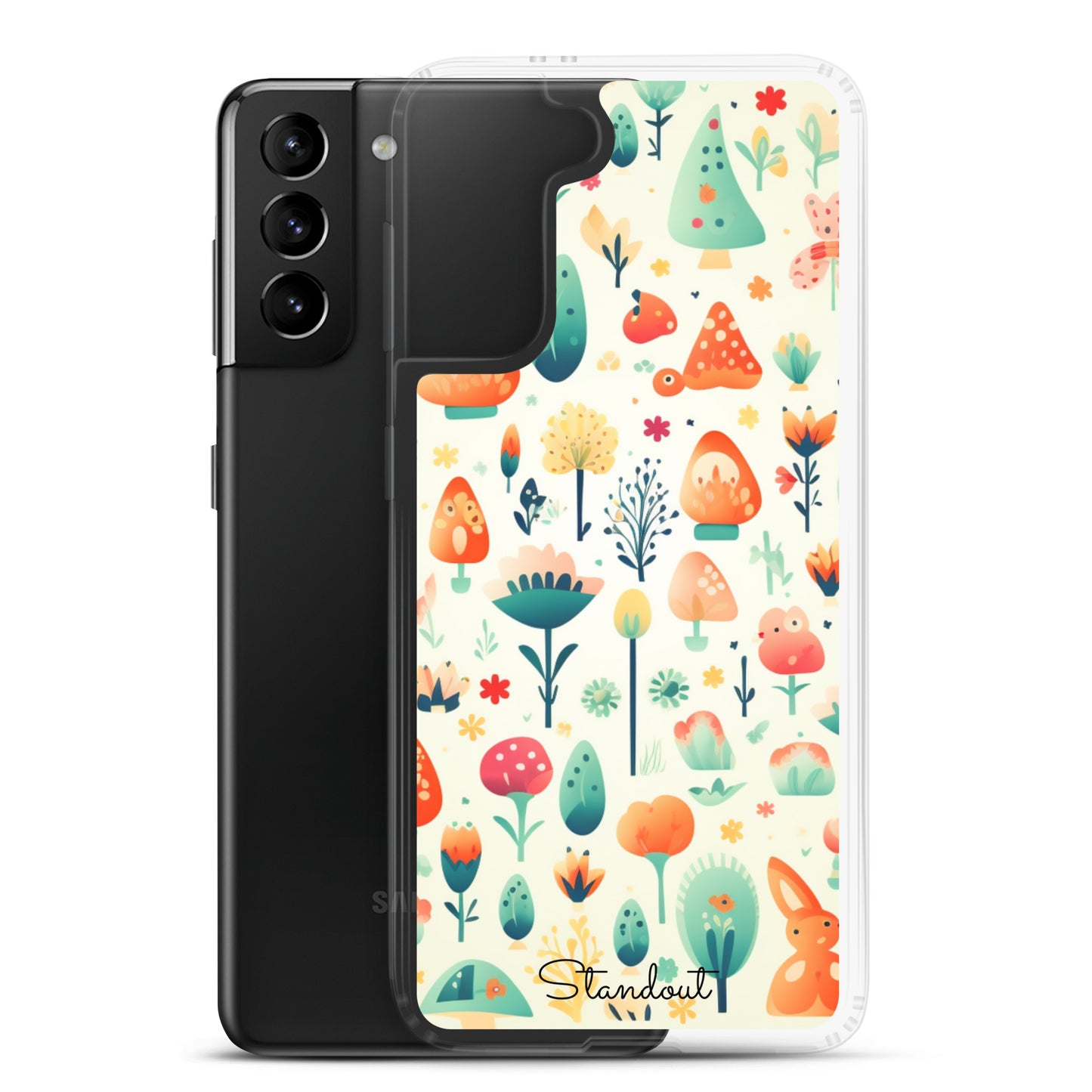 Cute Patterns Clear Case for Samsung® CCS016