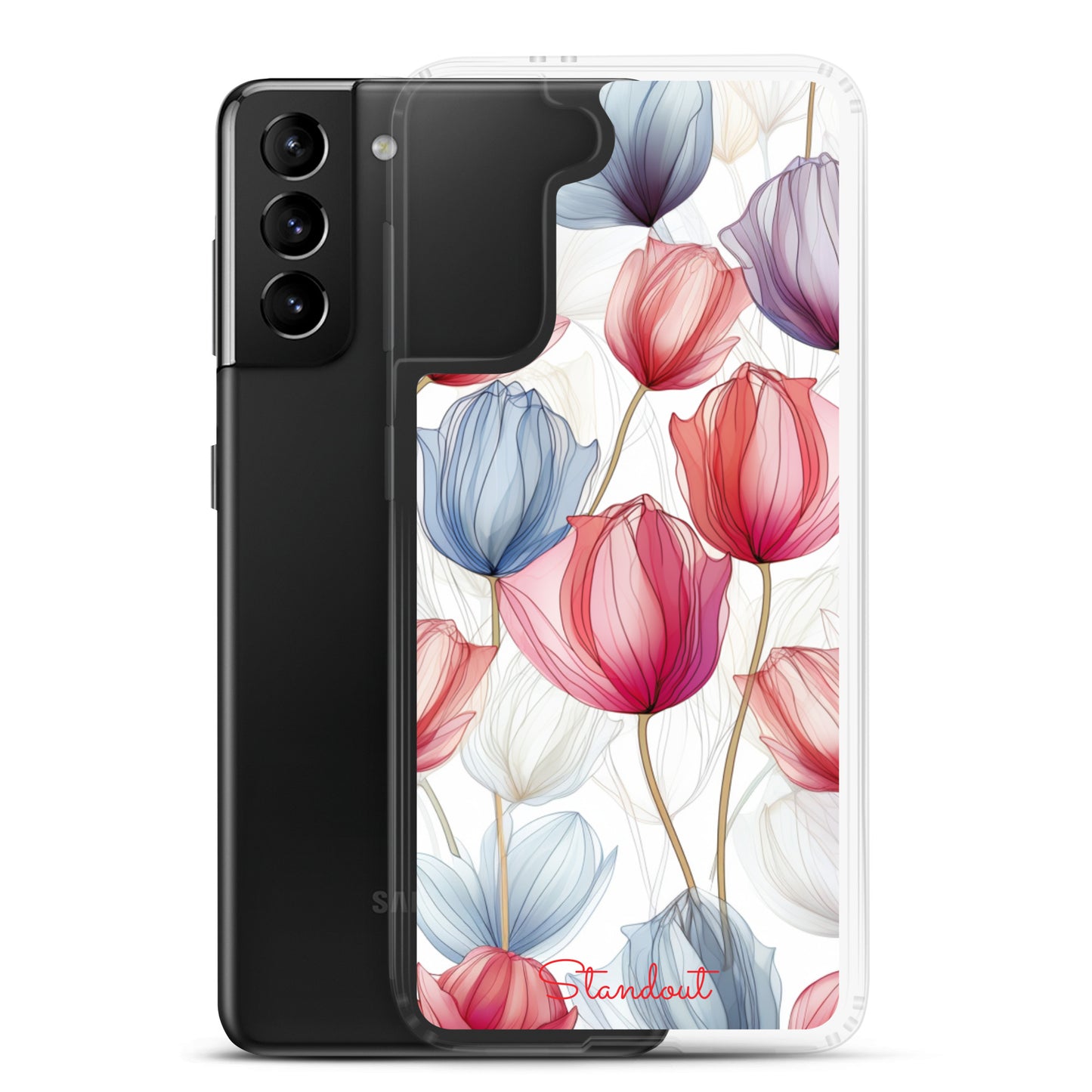 Flowers Tulip Clear Case for Samsung® CCS034