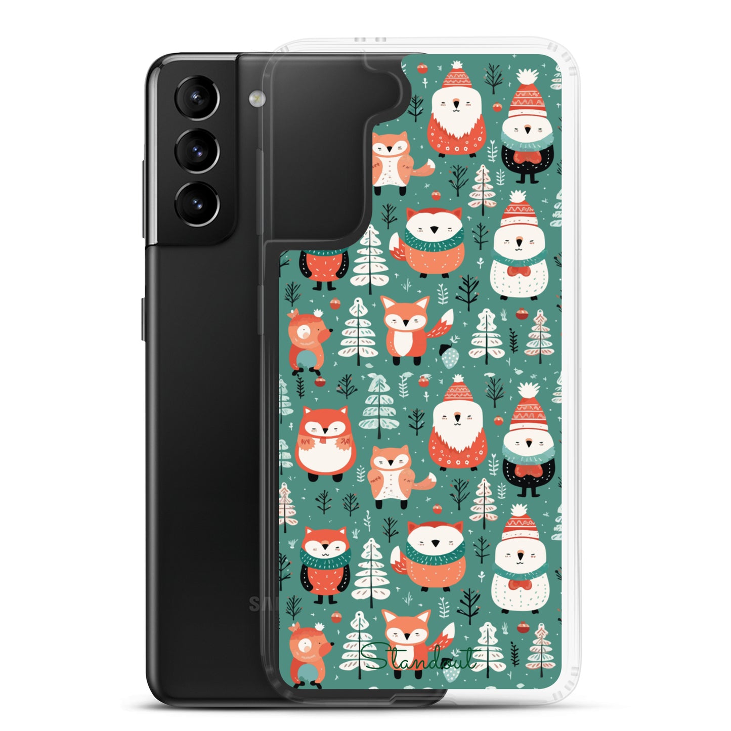 Christmas Spirit Clear Case for Samsung® CCS043