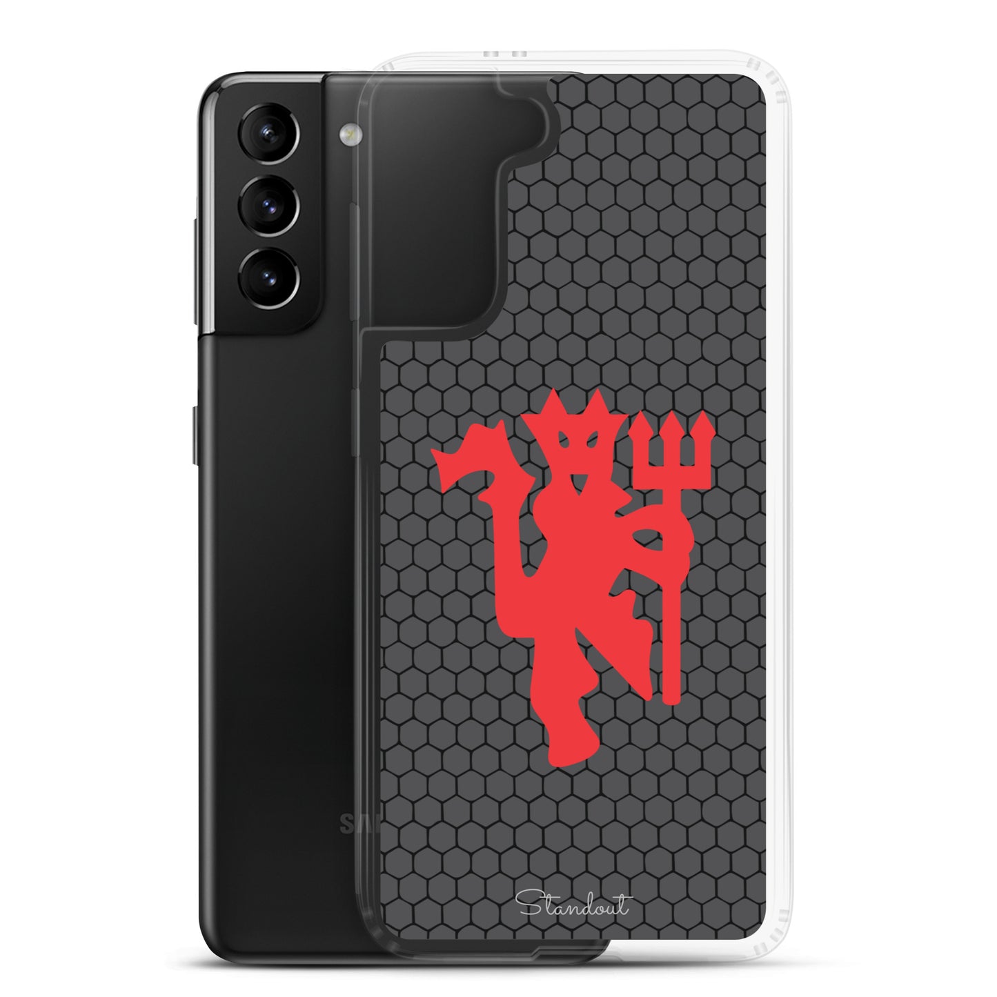 Red Devils Clear Case for Samsung®