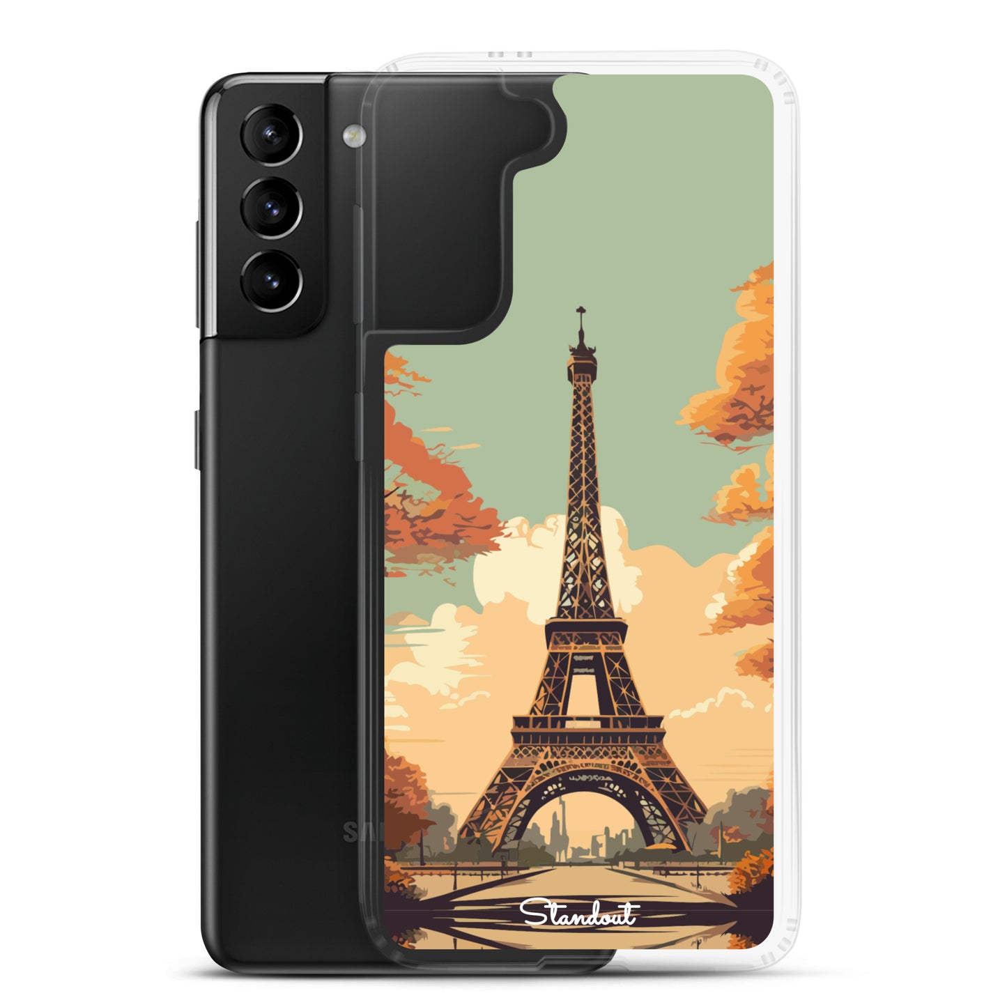 Eiffel Tower Clear Case for Samsung®