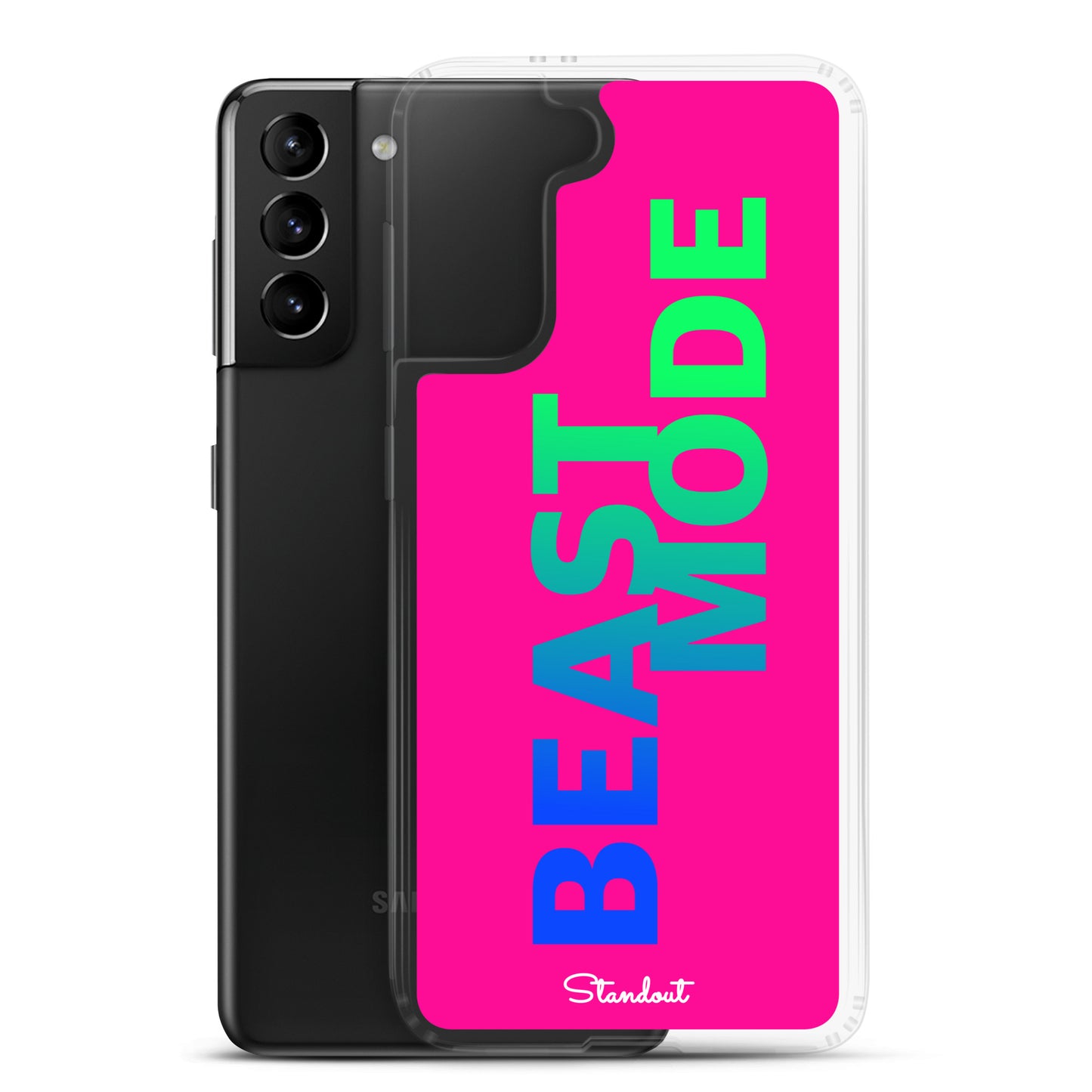 Beast Mode Clear Case for Samsung®