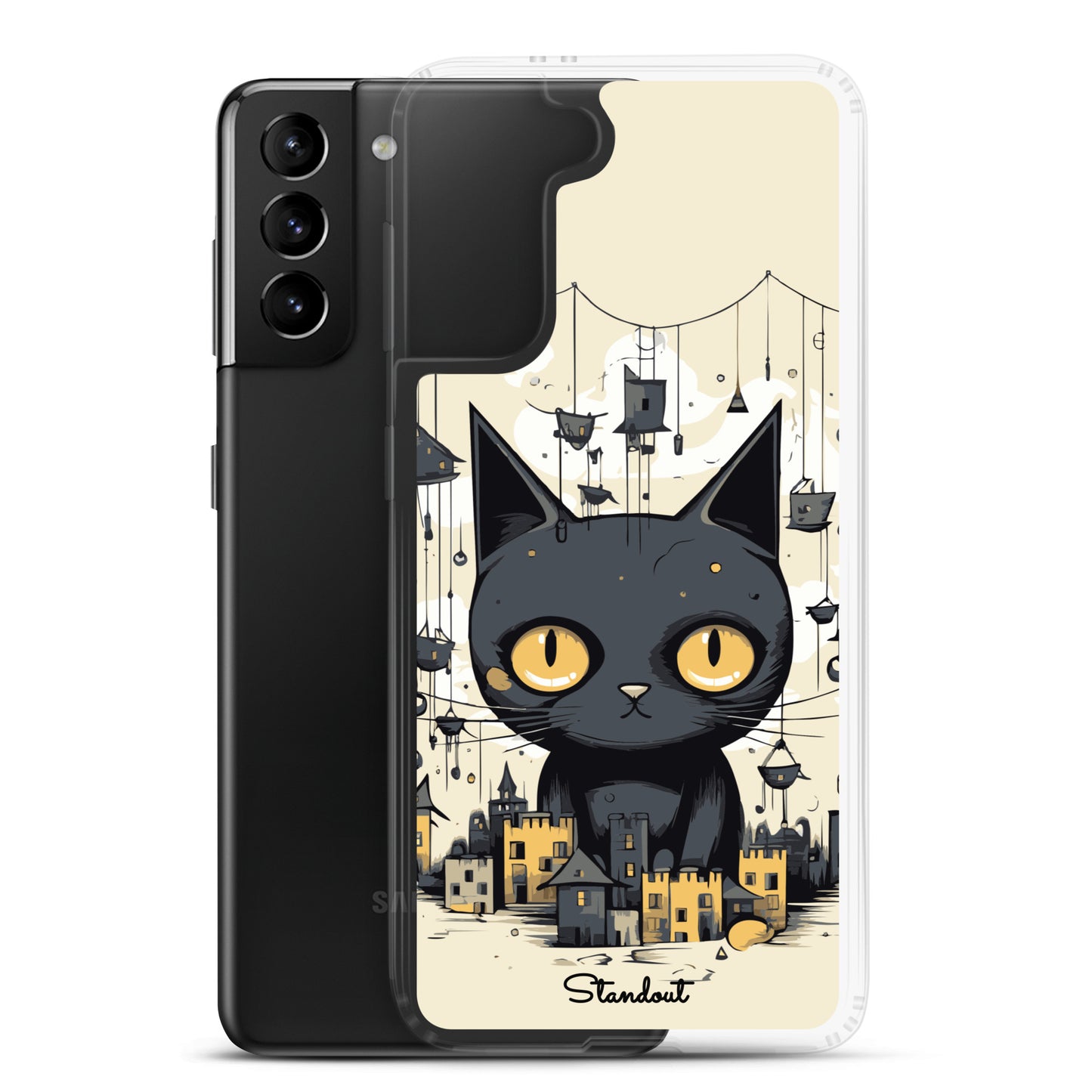 Mystic Cat Clear Case for Samsung®