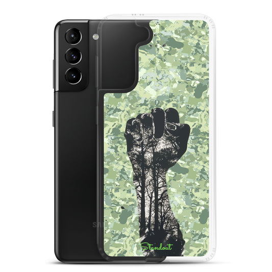 Stand up for your right Clear Case for Samsung®