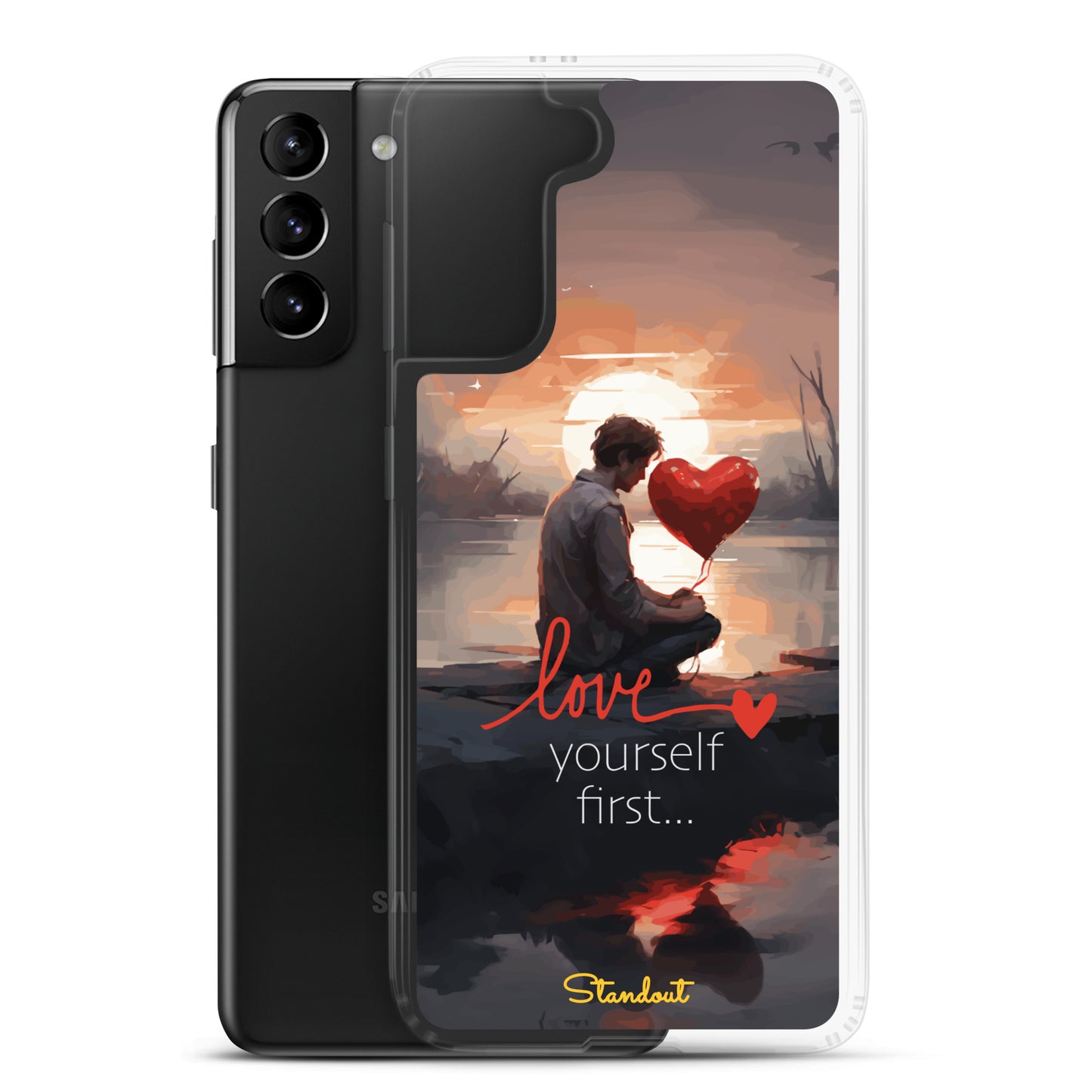 Love yourself Clear Case for Samsung®