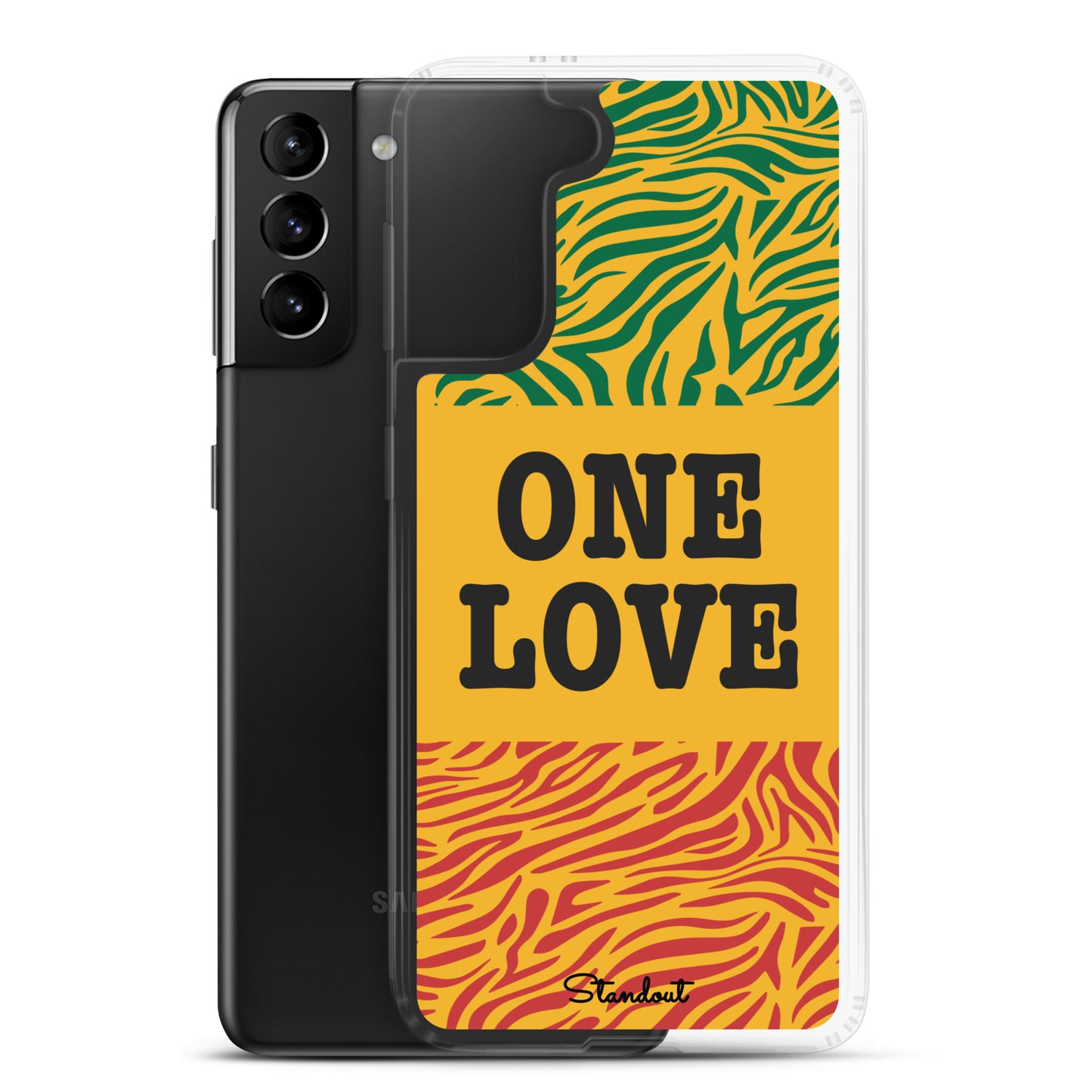 One Love Clear Case for Samsung®