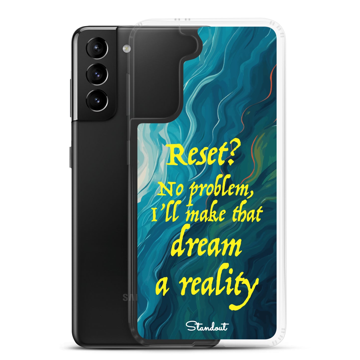 Reset in Life Clear Case for Samsung®