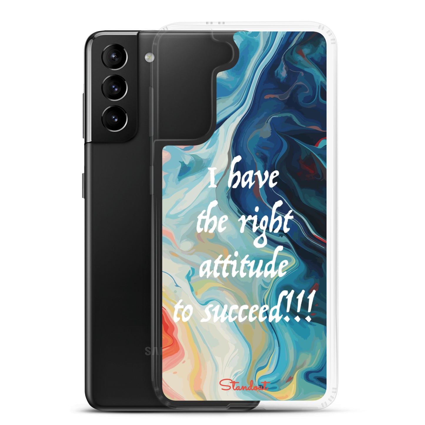 The right attitude Clear Case for Samsung®