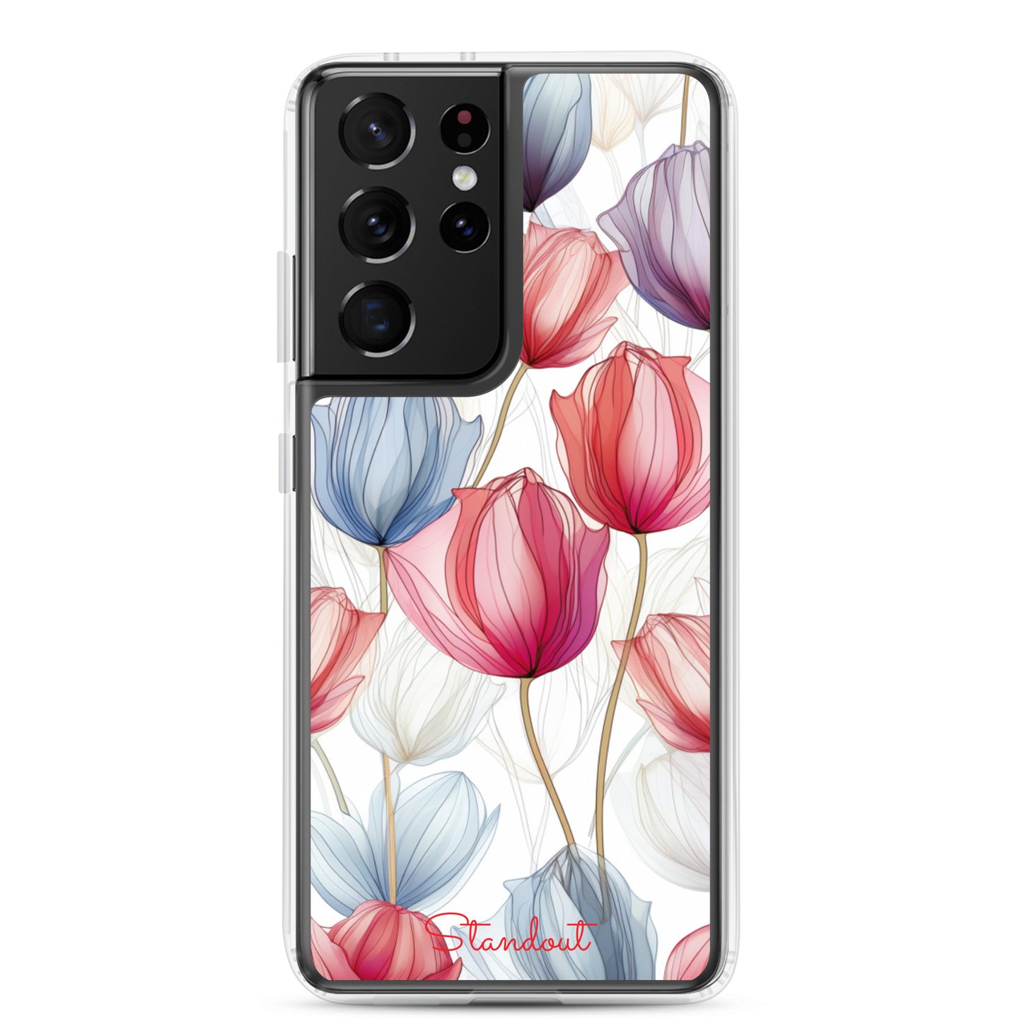 Flowers Tulip Clear Case for Samsung® CCS034