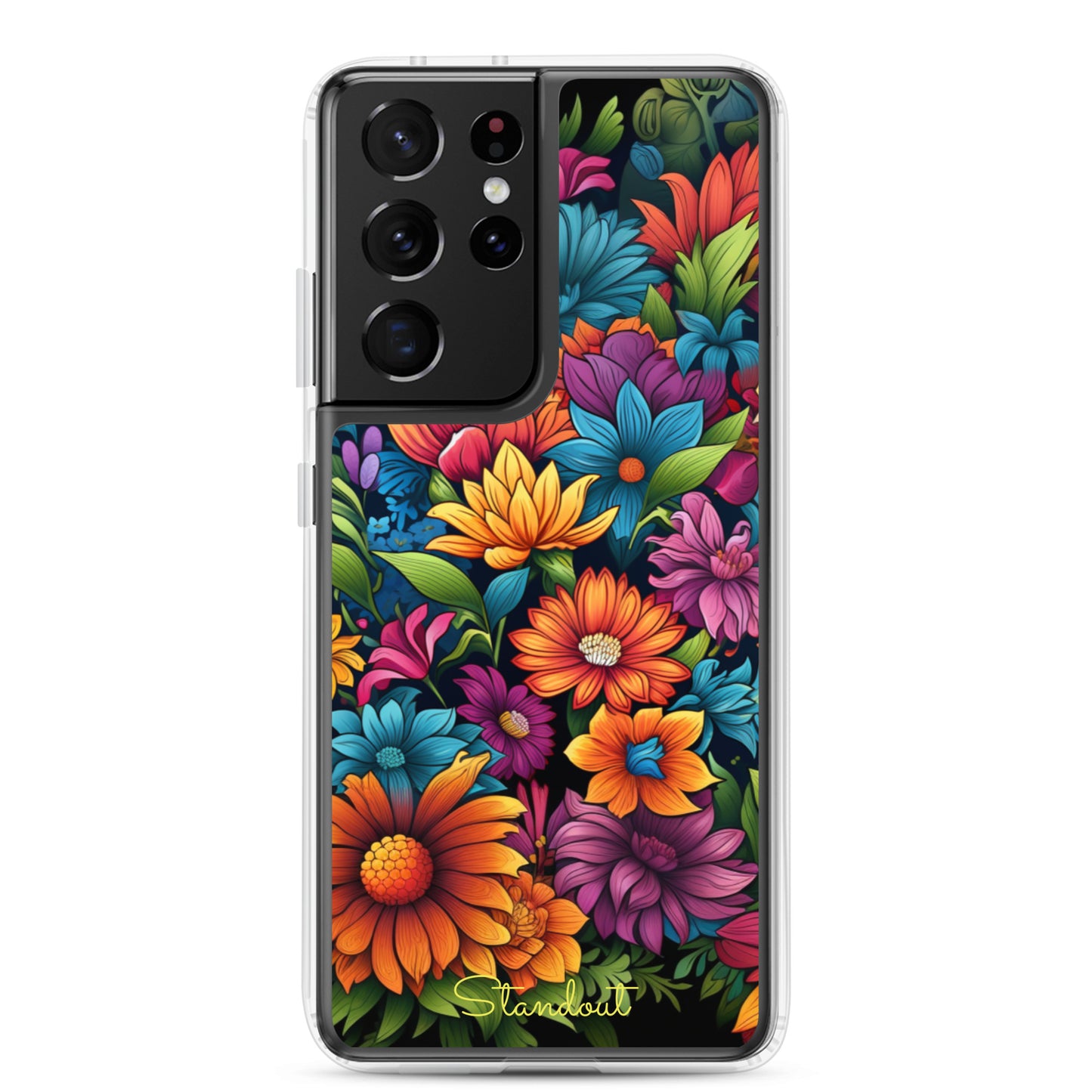 Flowers Multiple Clear Case for Samsung® CCS040