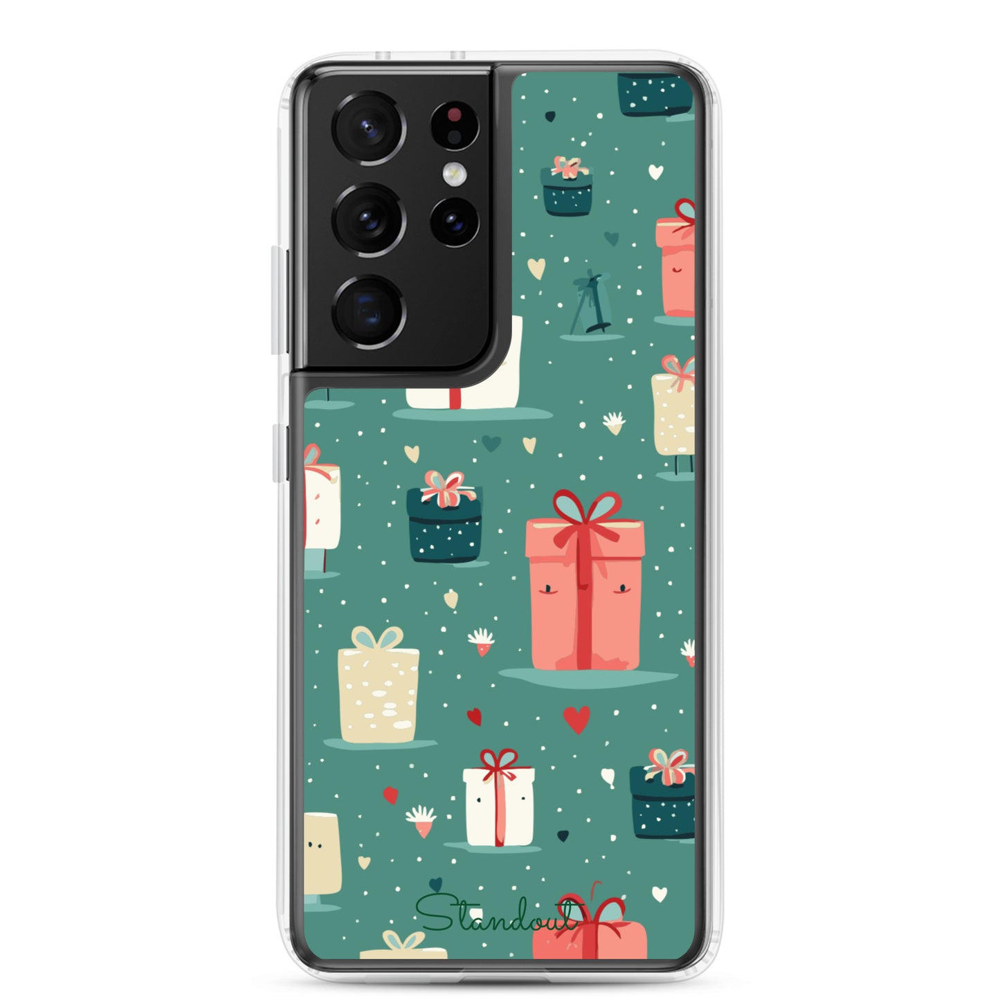 Christmas Spirit Clear Case for Samsung® CCS049