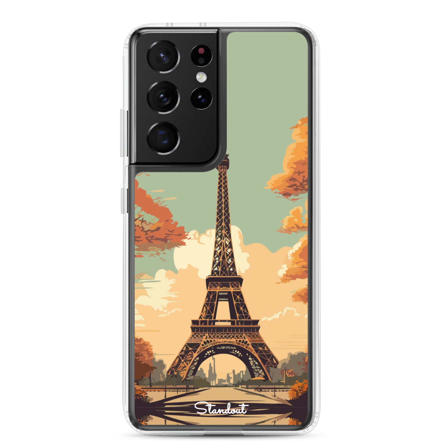 Eiffel Tower Clear Case for Samsung®