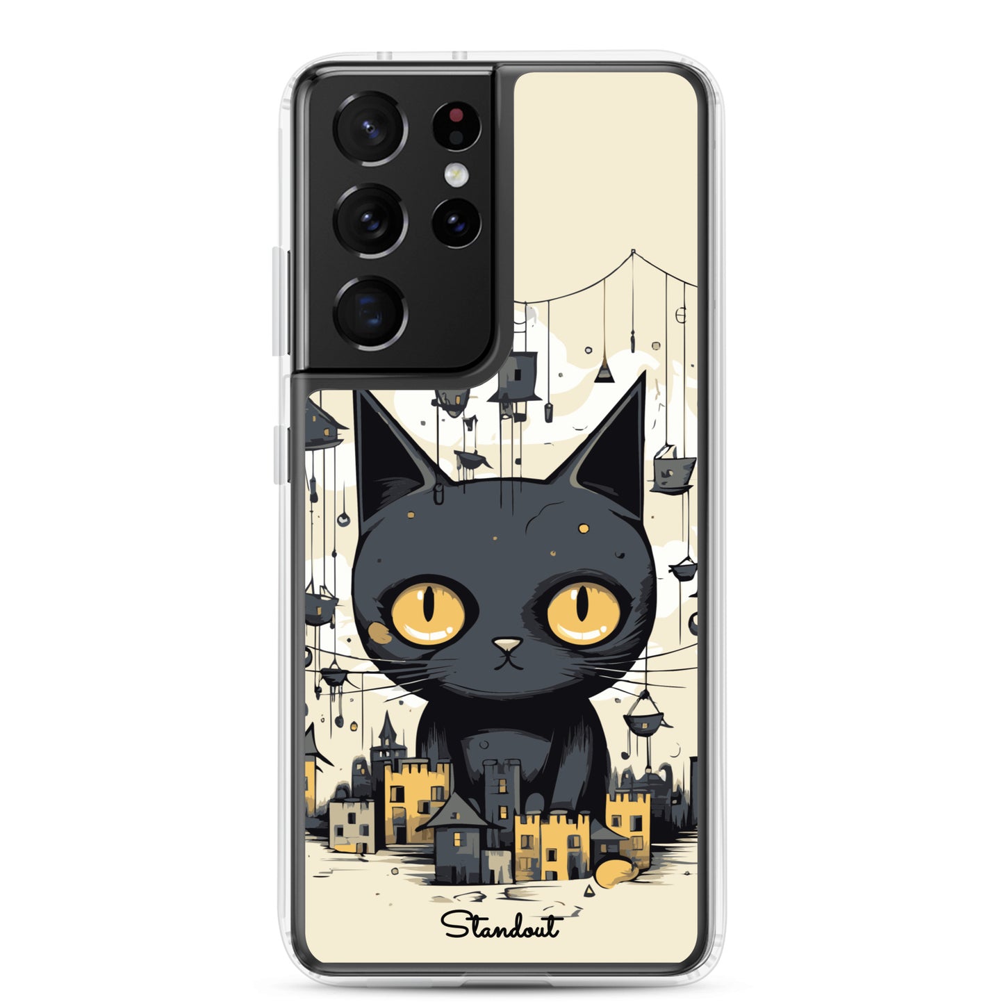 Mystic Cat Clear Case for Samsung®