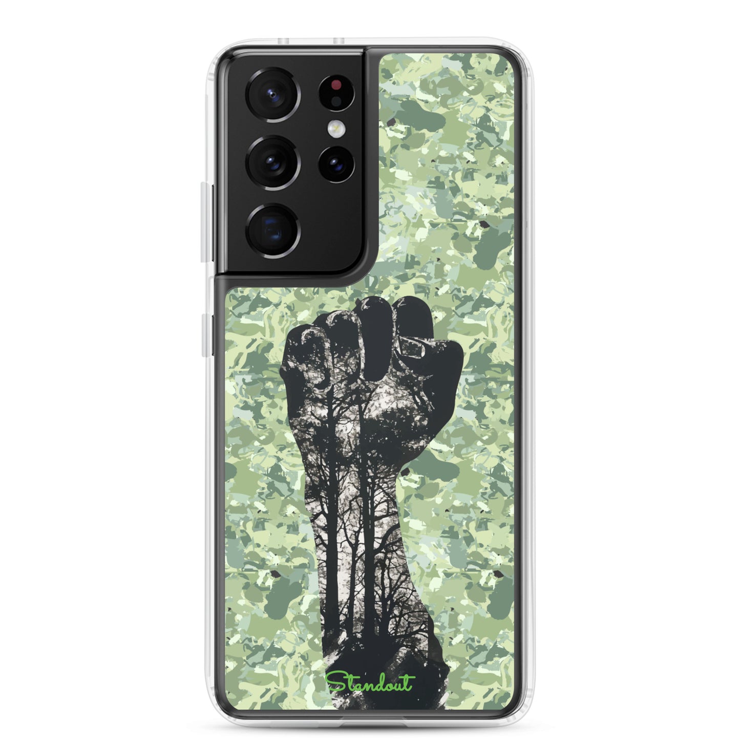 Stand up for your right Clear Case for Samsung®