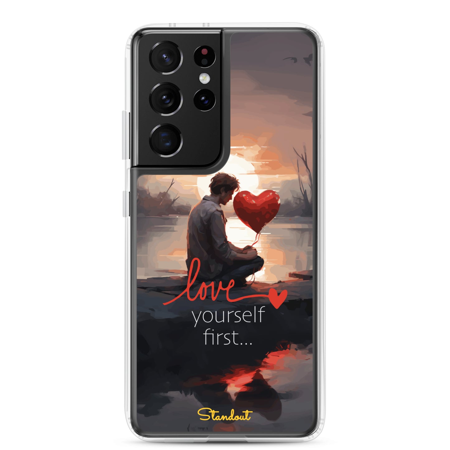 Love yourself Clear Case for Samsung®