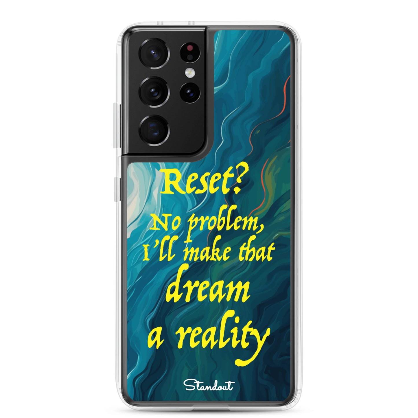 Reset in Life Clear Case for Samsung®