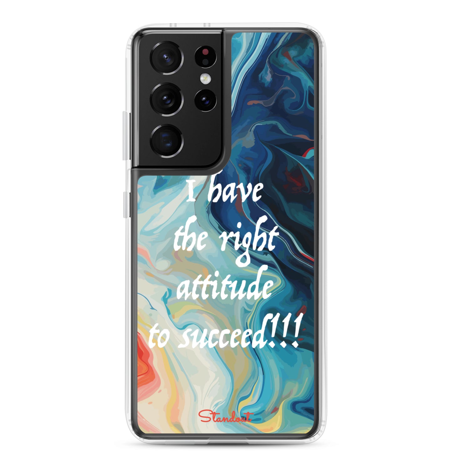 The right attitude Clear Case for Samsung®