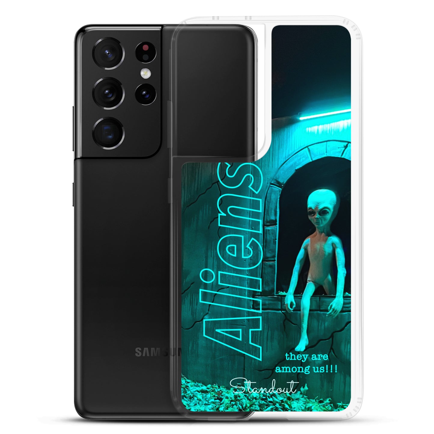 Aliens Clear Case for Samsung® CCS095