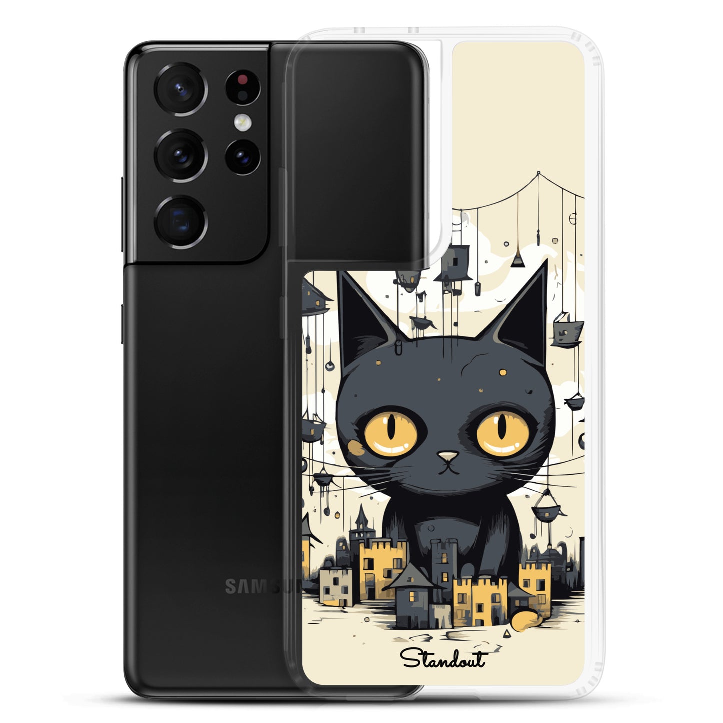 Mystic Cat Clear Case for Samsung®