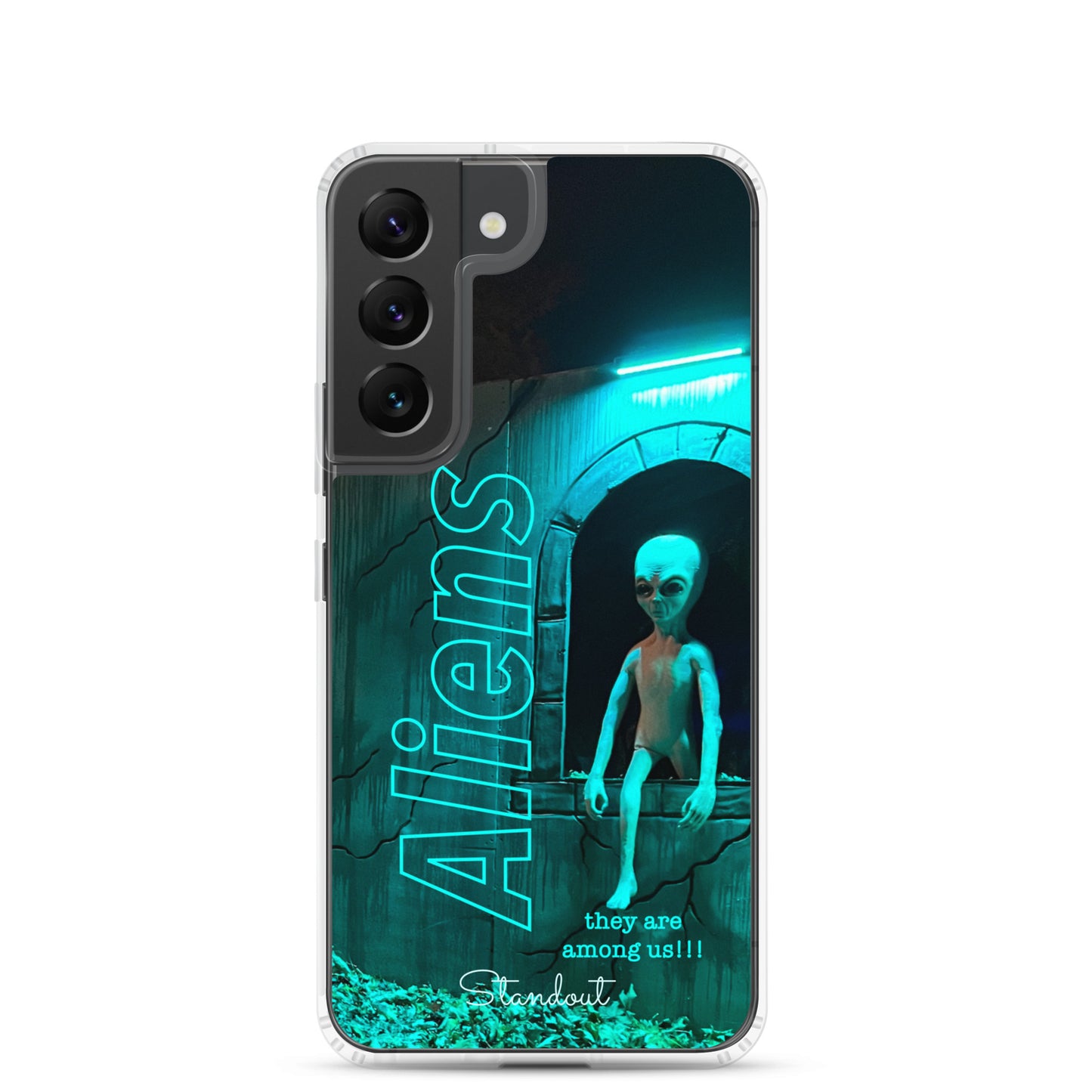 Aliens Clear Case for Samsung® CCS095