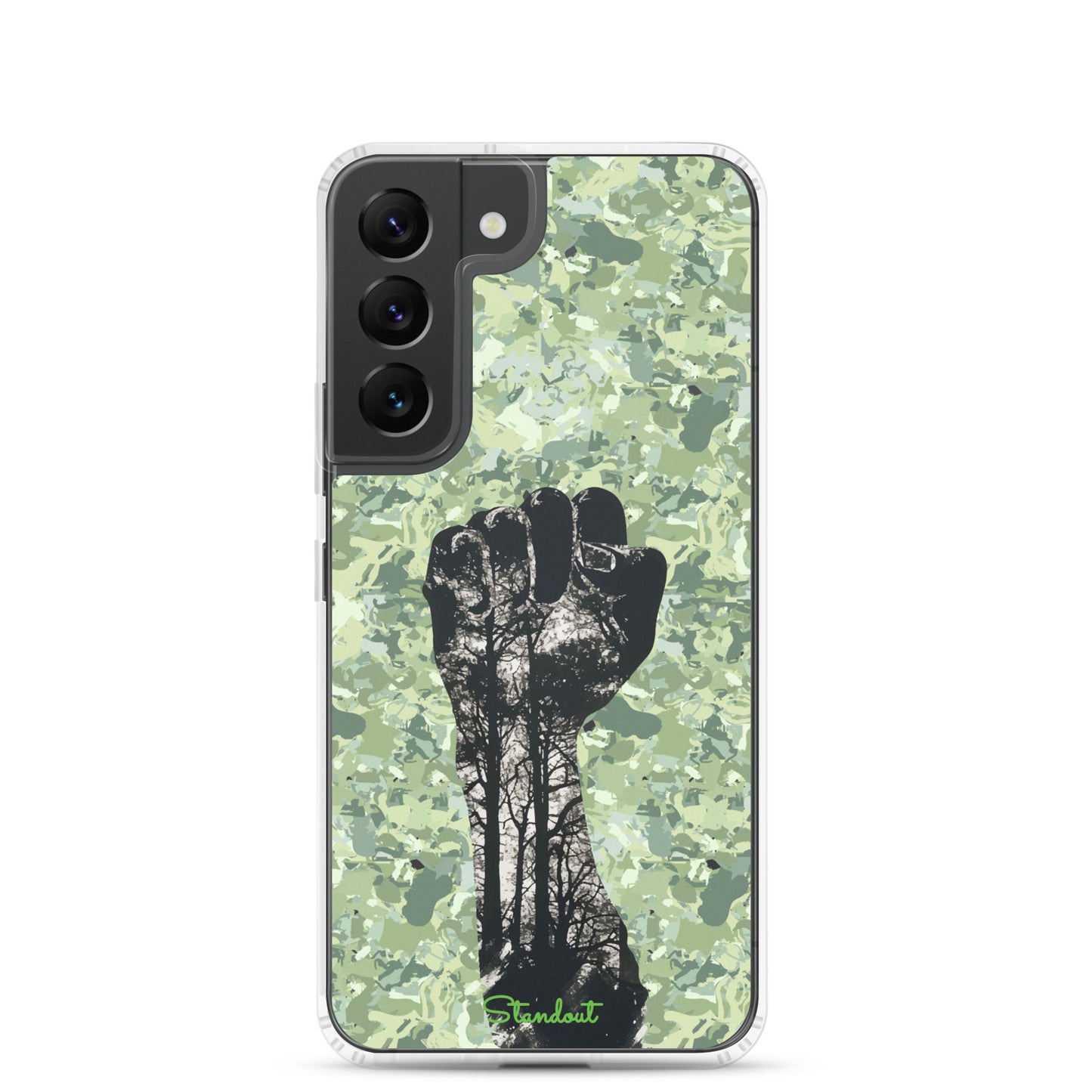 Stand up for your right Clear Case for Samsung®