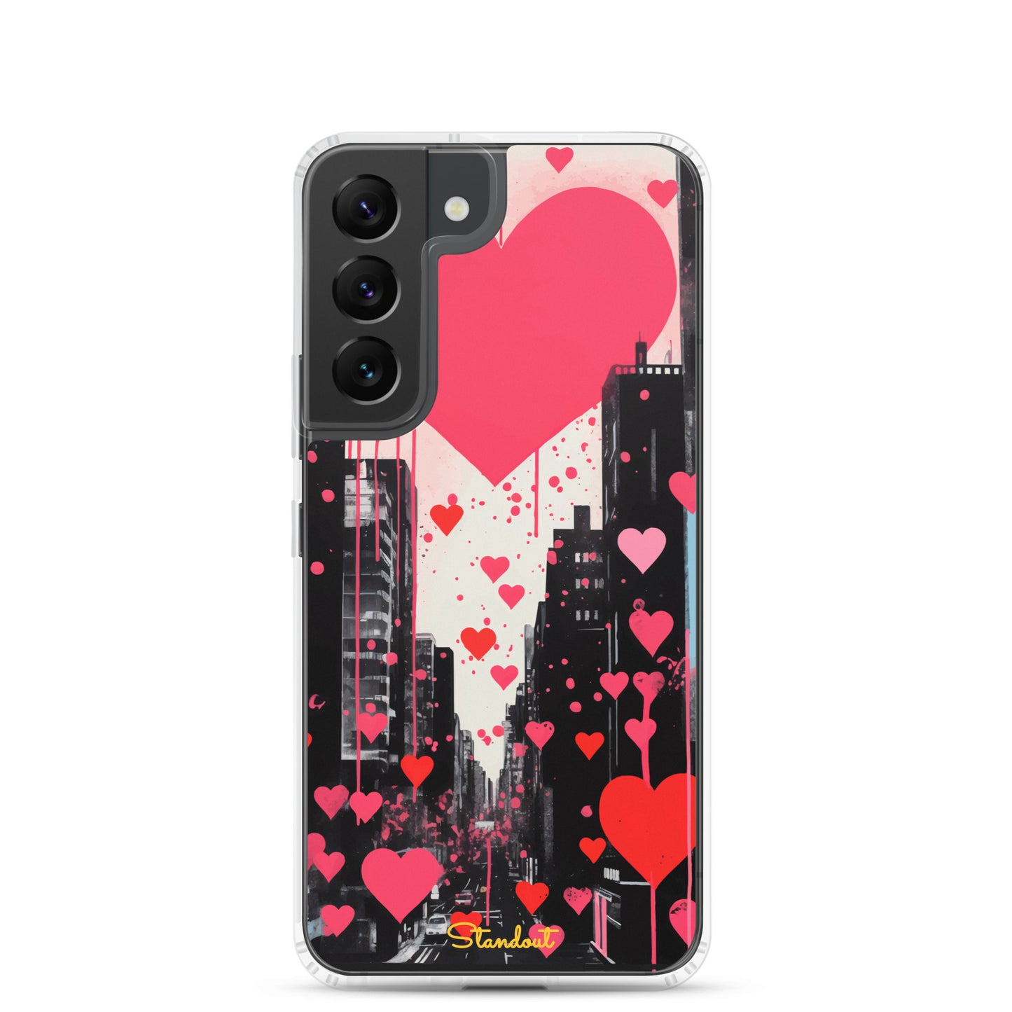 Hearts in the city  Clear Case for Samsung®