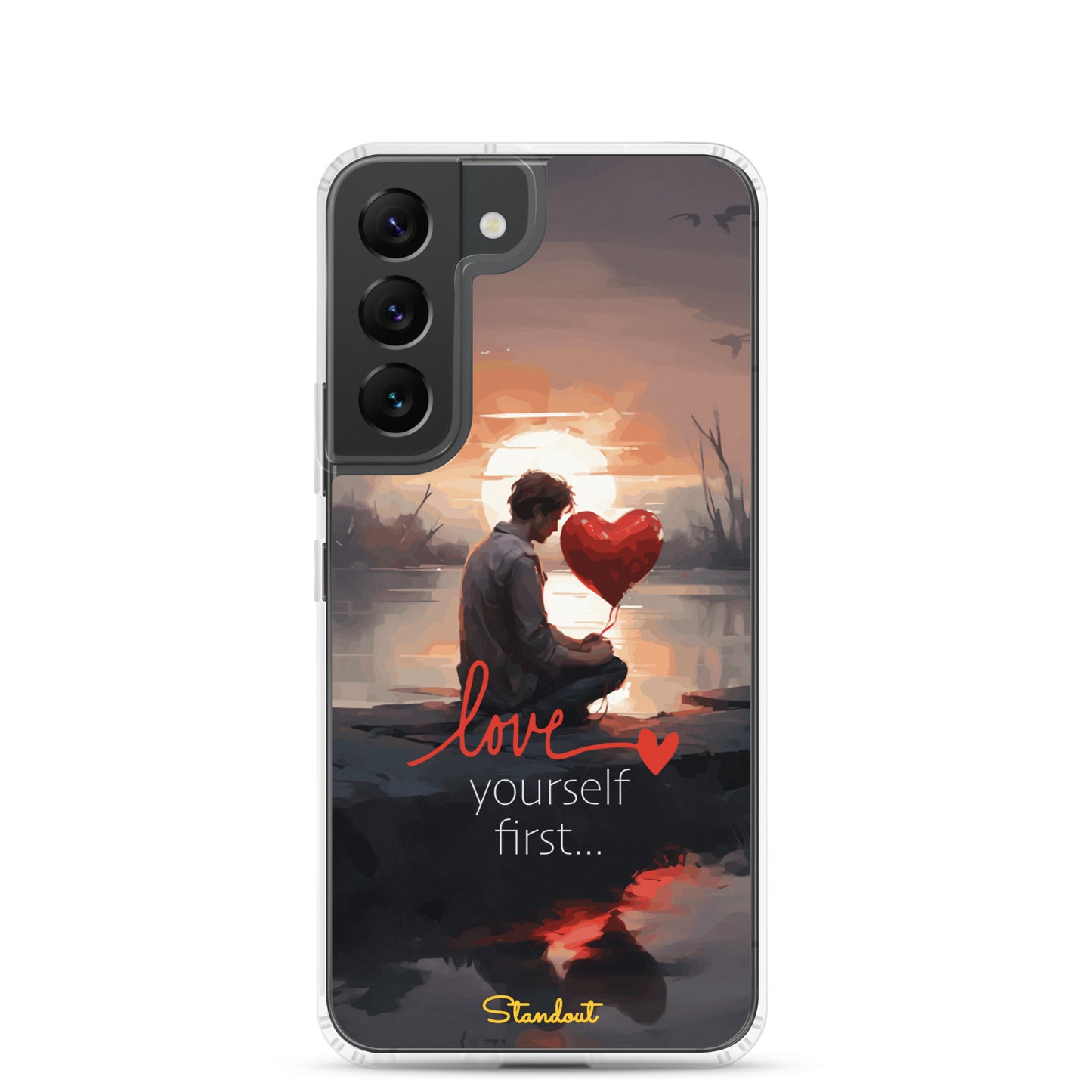 Love yourself Clear Case for Samsung®