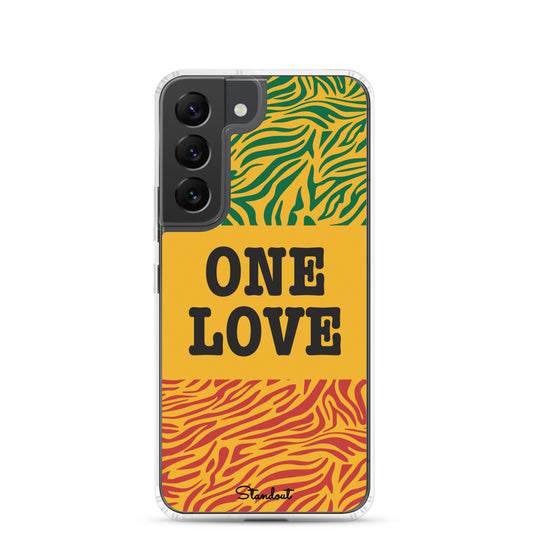 One Love Clear Case for Samsung®