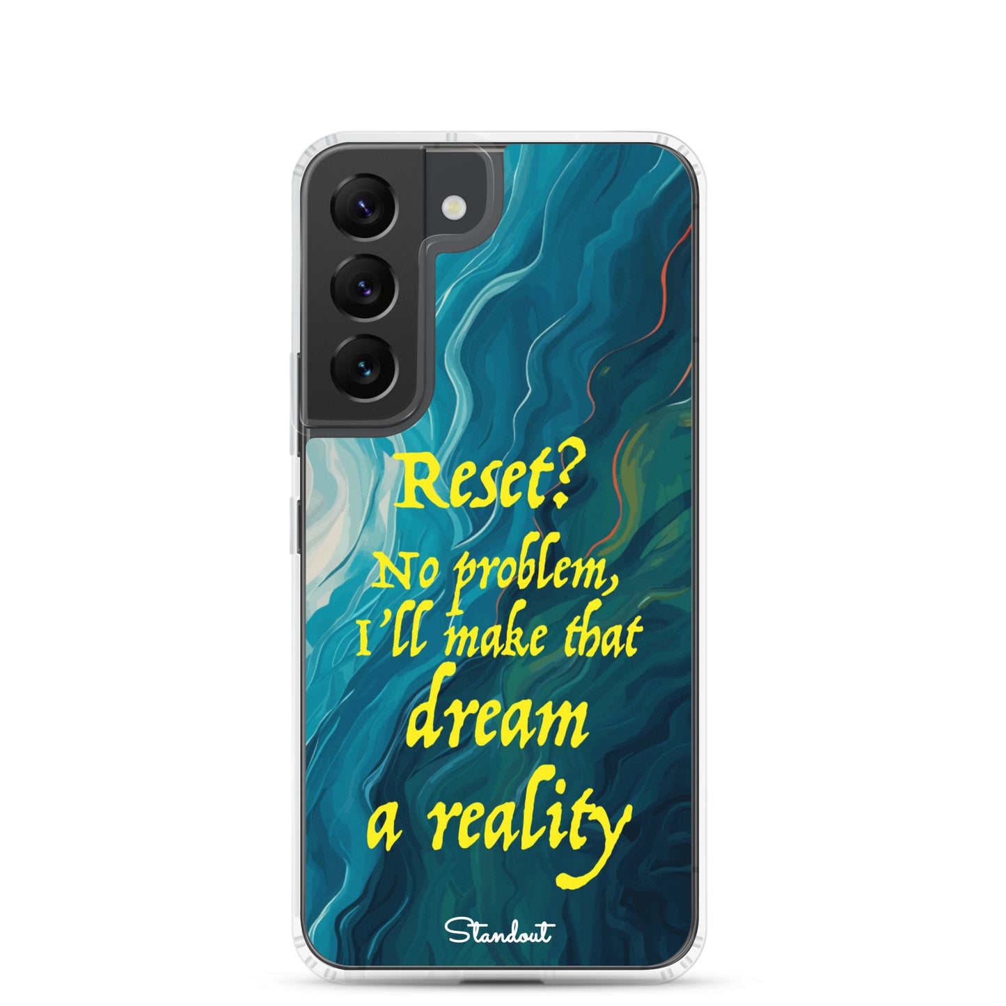 Reset in Life Clear Case for Samsung®