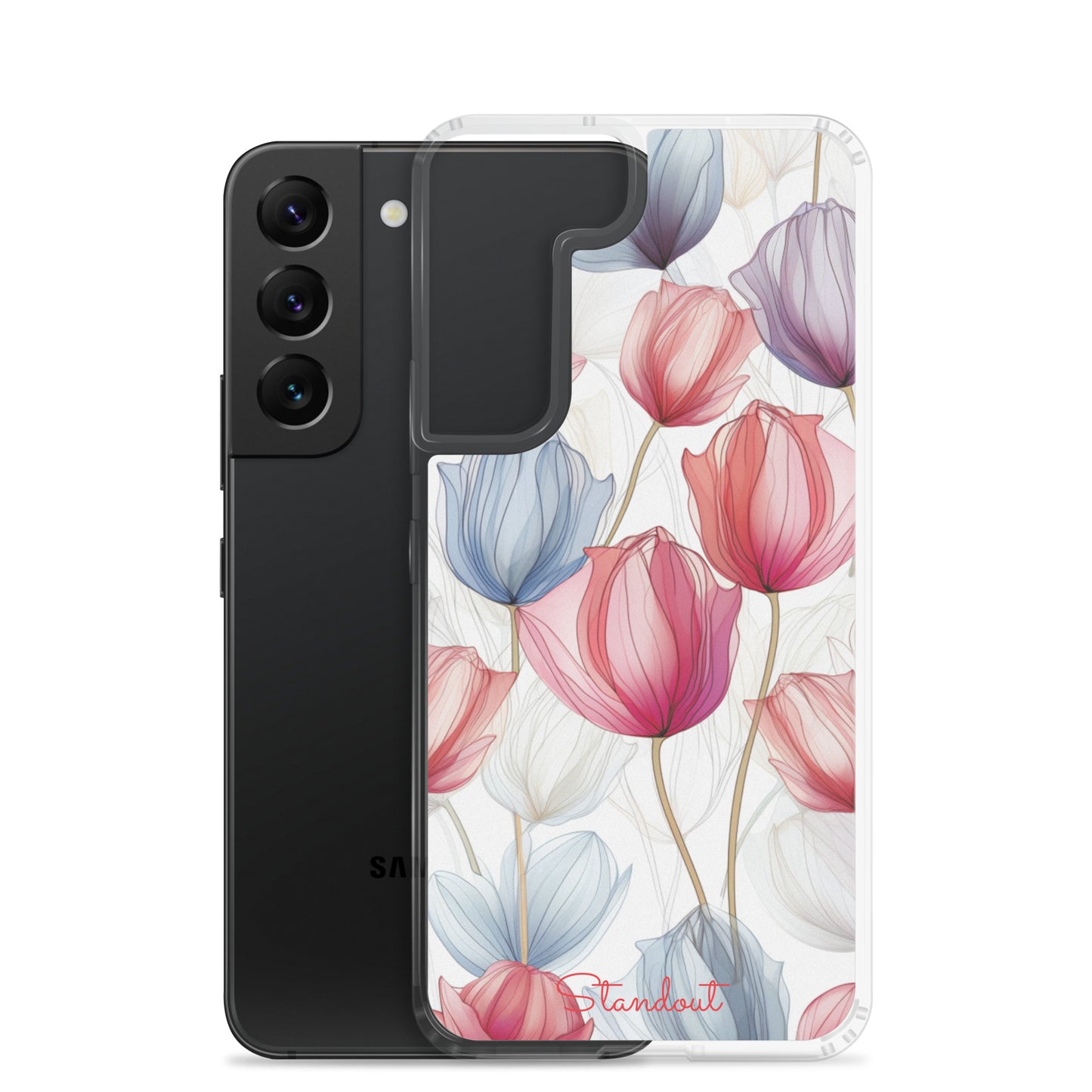 Flowers Tulip Clear Case for Samsung® CCS034