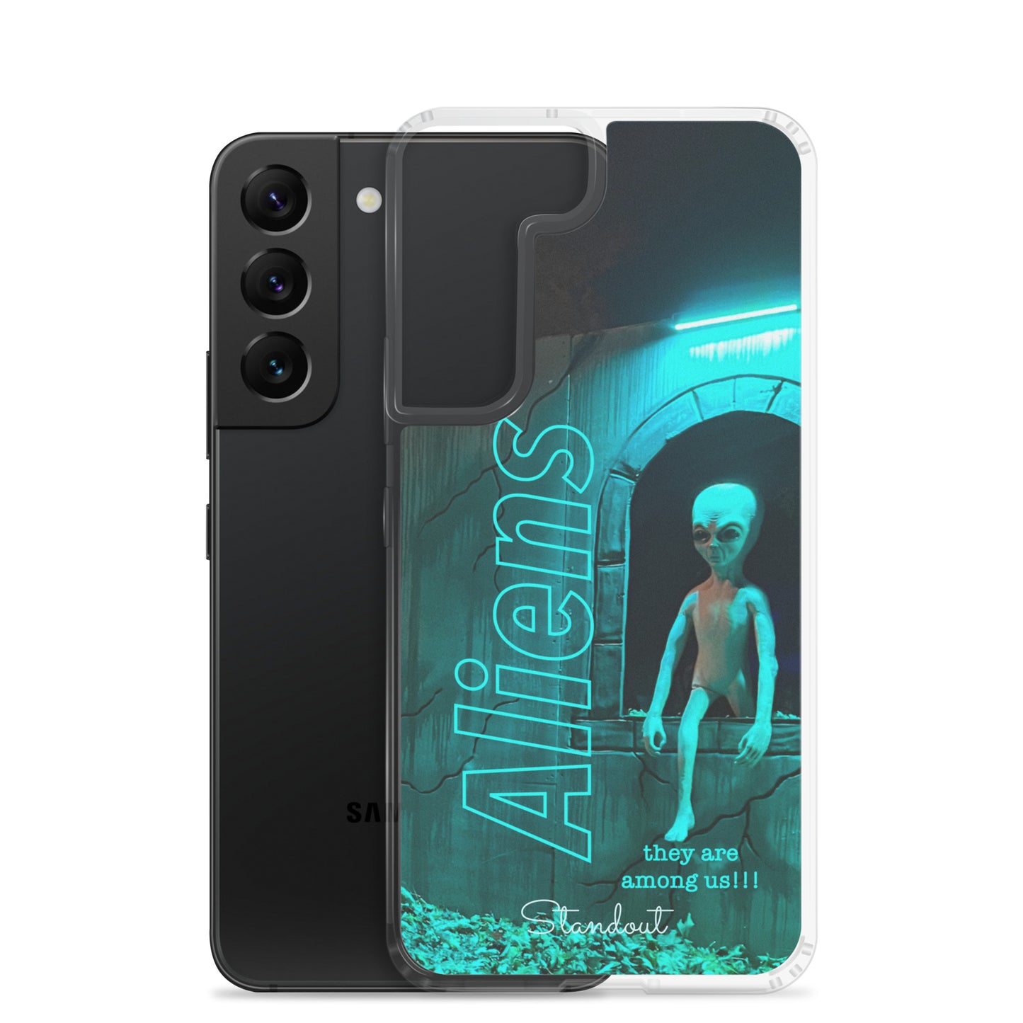 Aliens Clear Case for Samsung® CCS095