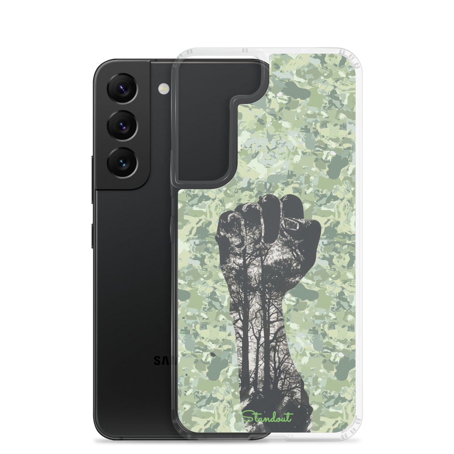 Stand up for your right Clear Case for Samsung®