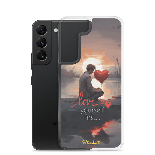 Love yourself Clear Case for Samsung®